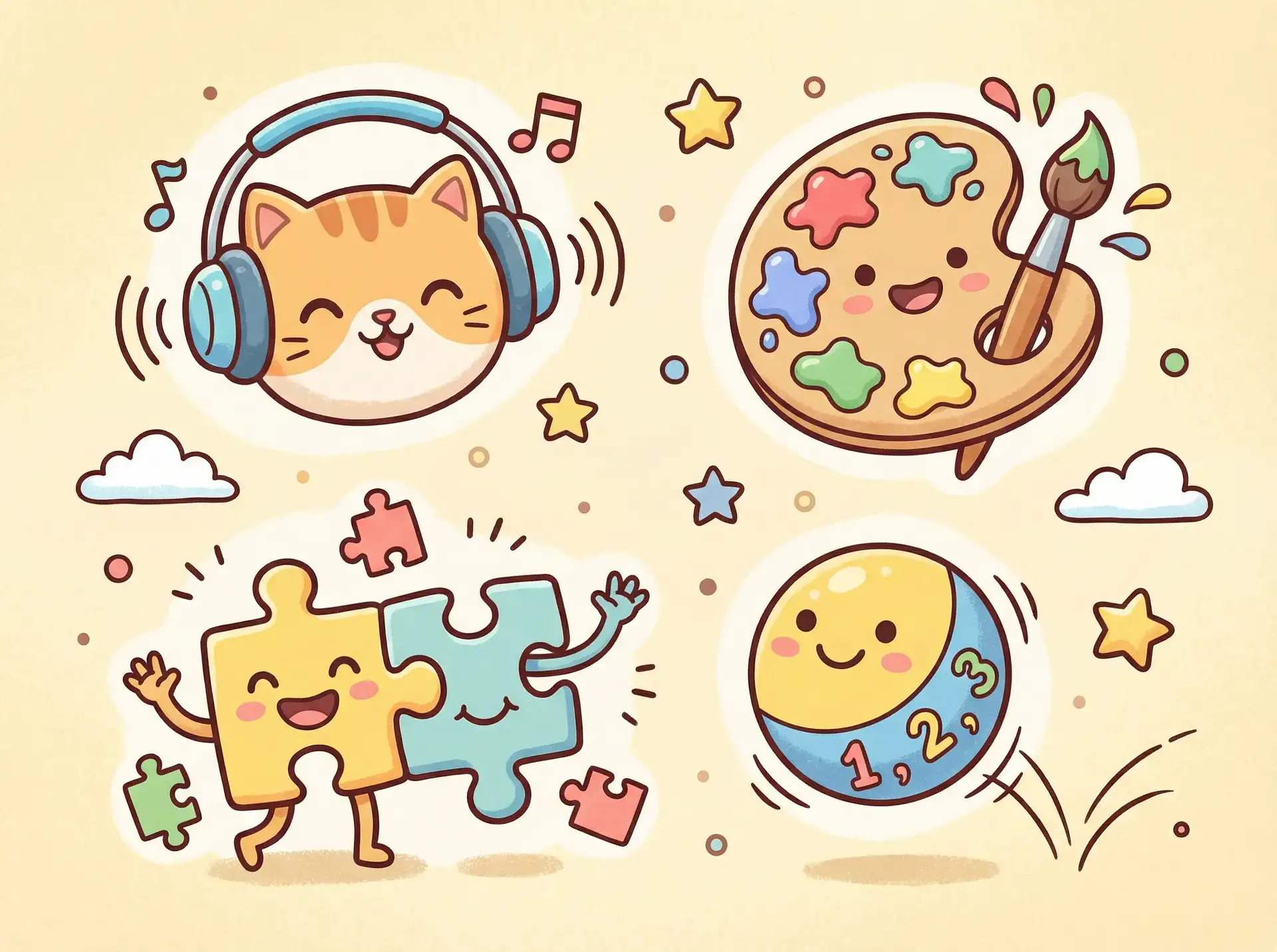 小朋友的手工作品 - 无码动漫 益智创作