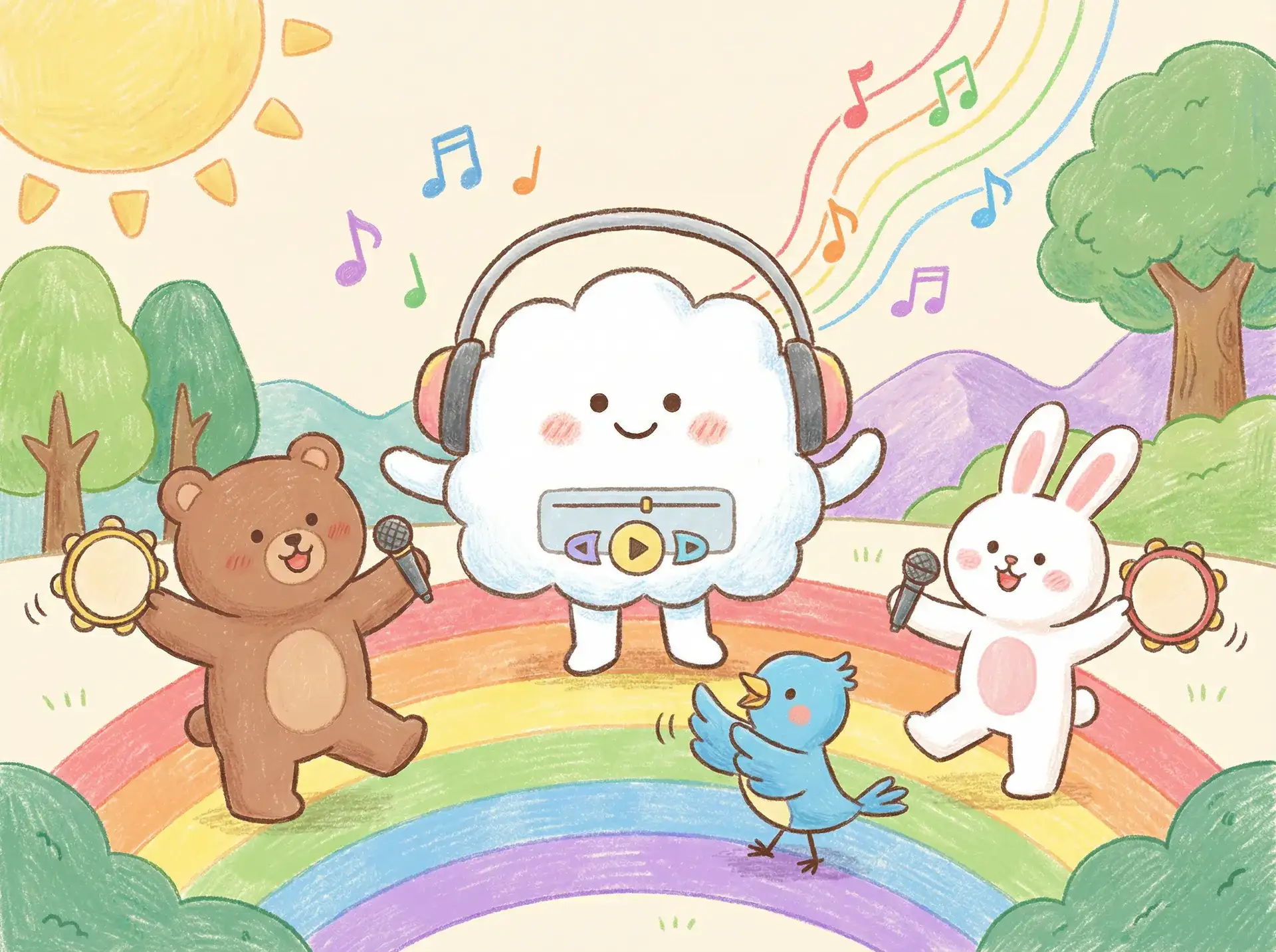 小朋友的音乐绘画 - 无码动漫 艺术启蒙